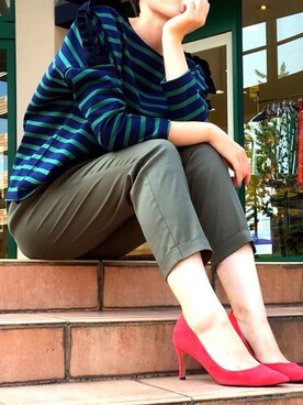 「piccin」｜「アイテム（その他）」を使った、PICCIN  百道浜店さん（レディース・158cm）の夏コーディネート