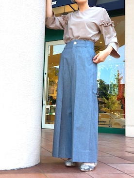 「piccin」｜「アイテム（その他）」を使った、PICCIN  百道浜店さん（レディース・158cm）の夏コーディネート