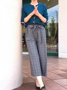 「piccin」｜「アイテム（その他）」を使った、PICCIN  百道浜店さん（レディース・158cm）の夏コーディネート