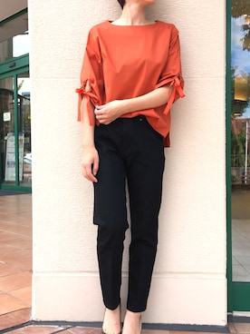 「piccin」｜「アイテム（その他）」を使った、PICCIN  百道浜店さん（レディース・158cm）の夏コーディネート