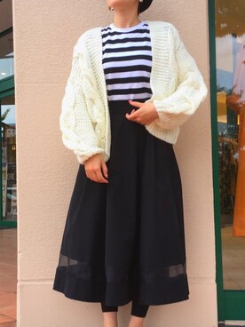 「piccin」｜「アイテム（その他）」を使った、PICCIN  百道浜店さん（レディース・158cm）の秋コーディネート