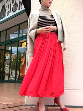「piccin」｜「アイテム（その他）」を使った、PICCIN  百道浜店さん（レディース・158cm）の秋コーディネート
