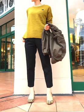 「piccin」｜「アイテム（その他）」を使った、PICCIN  百道浜店さん（レディース・158cm）の秋コーディネート