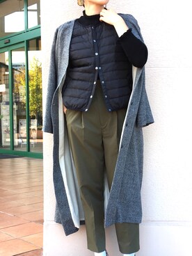 「piccin」｜「アイテム（その他）」を使った、PICCIN  百道浜店さん（レディース・158cm）の秋コーディネート