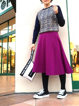 「百道浜」｜PICCIN  百道浜店さん（レディース・158cm）の秋コーディネート