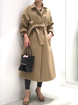 「piccin」｜「アイテム（その他）」を使った、PICCIN  百道浜店さん（レディース・158cm）の秋コーディネート