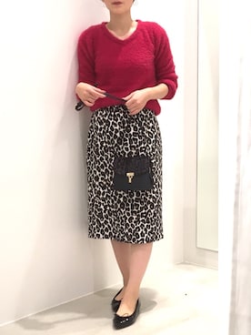 「PICCIN（ピッチン）のアイテム」を使った、PICCIN  百道浜店さん（レディース・158cm）の冬コーディネート