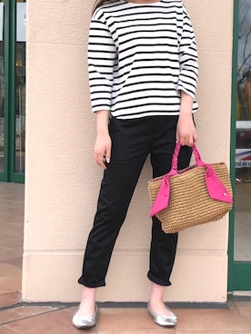 「PICCIN（ピッチン）のアイテム」を使った、PICCIN  百道浜店さん（レディース・158cm）の春コーディネート