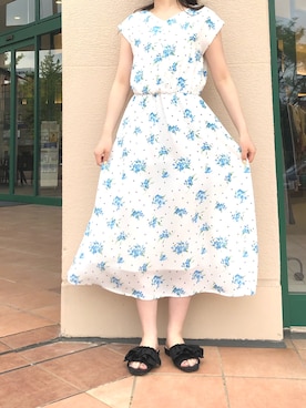 「PICCIN（ピッチン）のアイテム」を使った、PICCIN  百道浜店さん（レディース・158cm）の春コーディネート