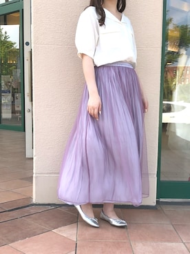 「piccin」｜PICCIN  百道浜店さん（レディース・158cm）の夏コーディネート