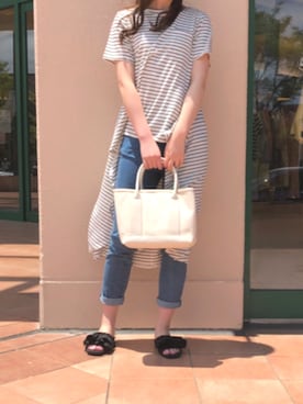 「piccin」｜PICCIN  百道浜店さん（レディース・157cm）の夏コーディネート