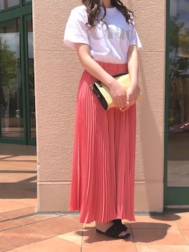 「piccin」｜PICCIN  百道浜店さん（レディース・157cm）の夏コーディネート