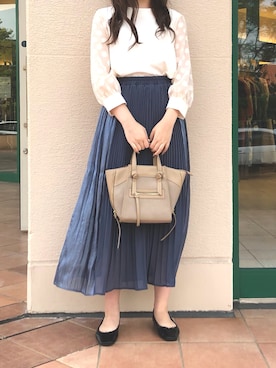 「PICCIN（ピッチン）のアイテム」を使った、PICCIN  百道浜店さん（レディース・158cm）の秋コーディネート