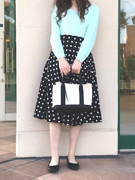 「PICCIN（ピッチン）のアイテム」を使った、PICCIN  百道浜店さん（レディース・158cm）の秋コーディネート