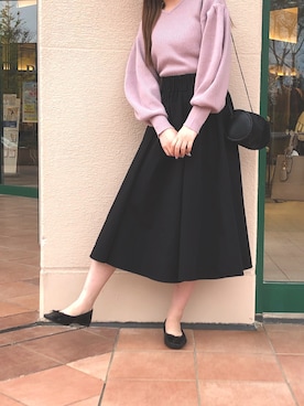 「PICCIN（ピッチン）のアイテム」を使った、PICCIN  百道浜店さん（レディース・158cm）の秋コーディネート