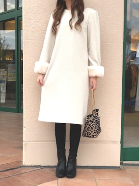 「PICCIN（ピッチン）のアイテム」を使った、PICCIN  百道浜店さん（レディース・158cm）の秋コーディネート