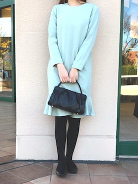 「PICCIN（ピッチン）のアイテム」を使った、PICCIN  百道浜店さん（レディース・158cm）の秋コーディネート