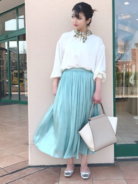 「PICCIN（ピッチン）のアイテム」を使った、PICCIN  百道浜店さん（レディース・160cm）の春コーディネート