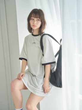 「ADOLESCENCE （アドレセンス）のアイテム」を使った、ADOLESCENCE officialさん（レディース・160cm）の春コーディネート