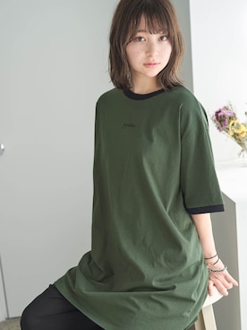 「ADOLESCENCE （アドレセンス）のアイテム」を使った、ADOLESCENCE officialさん（レディース・160cm）の夏コーディネート