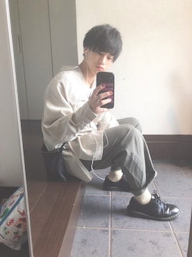 ホタテさん（メンズ・156cm）の秋コーディネート