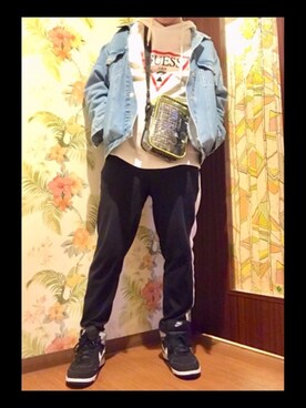 「JOYRICH」｜「アイテム（その他アウター）」を使った、유타(ゆうた)さん（メンズ・166cm）の秋コーディネート
