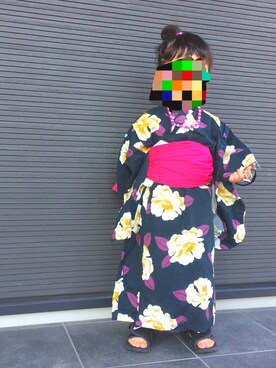 hananaaaaさん（キッズ・80cm）の夏コーディネート