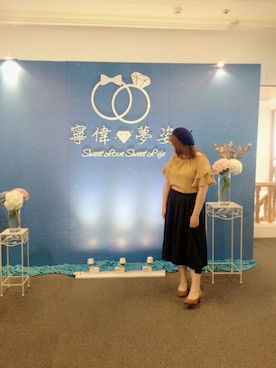 夏芽なつめさん（レディース・159cm）の秋コーディネート