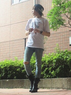 ムラジュンさん(メンズ・172cm)の夏コーディネート