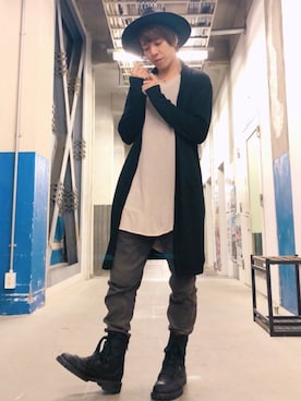 ムラジュンさん（メンズ・172cm）の春コーディネート