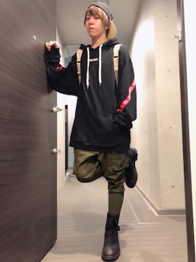 ムラジュンさん（メンズ・172cm）の春コーディネート