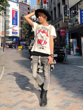 ムラジュンさん（メンズ・172cm）の春コーディネート