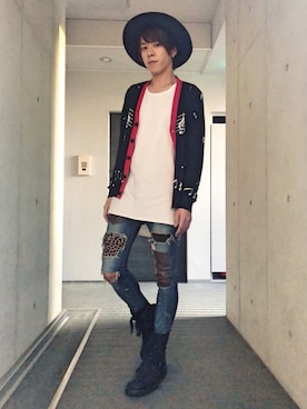 ムラジュンさん（メンズ・172cm）の春コーディネート