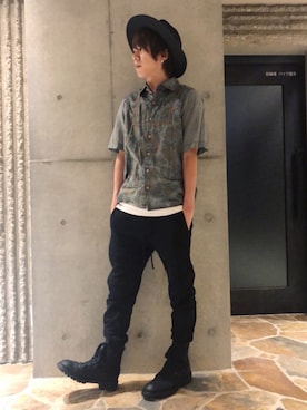 ムラジュンさん(メンズ・172cm)の春コーディネート