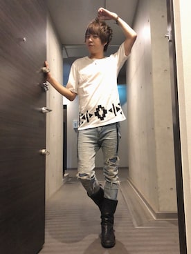 ムラジュンさん（メンズ・172cm）の春コーディネート