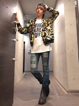 ムラジュンさん(メンズ・172cm)の夏コーディネート