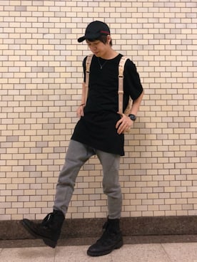 ムラジュンさん(メンズ・172cm)の夏コーディネート