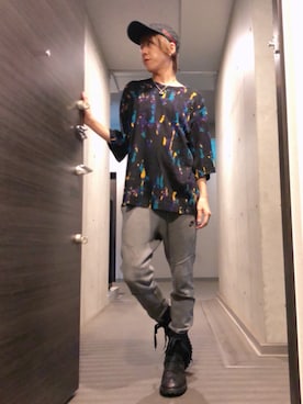 ムラジュンさん（メンズ・172cm）の夏コーディネート