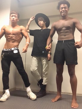 ムラジュンさん（メンズ・172cm）の夏コーディネート