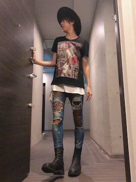 ムラジュンさん（メンズ・172cm）の夏コーディネート