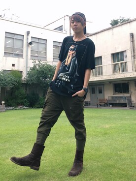 ムラジュンさん（メンズ・172cm）の秋コーディネート