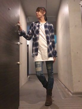 ムラジュンさん（メンズ・172cm）の秋コーディネート