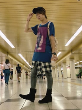 ムラジュンさん(メンズ・172cm)の秋コーディネート