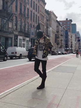 ムラジュンさん(メンズ・172cm)の秋コーディネート