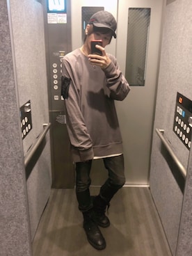 「ZAC VARGAS（ザック　バルガス）のアイテム」を使った、ムラジュンさん（メンズ・172cm）の秋コーディネート