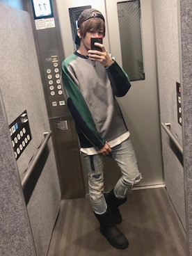 ムラジュンさん(メンズ・172cm)の秋コーディネート