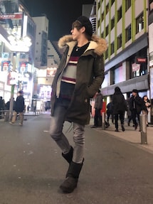 glamb（グラム）の「Kaylee border knit / ケイリーボーダーニット