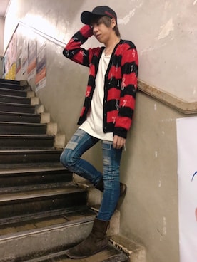 ムラジュンさん（メンズ・172cm）の春コーディネート