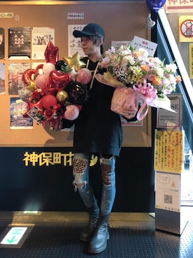 ムラジュンさん（メンズ・172cm）の春コーディネート