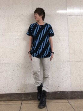 ムラジュンさん（メンズ・173cm）の夏コーディネート